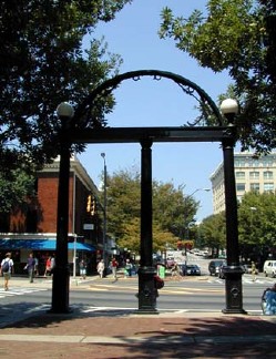 The famous arch of UGA